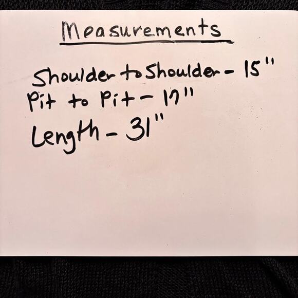 J Jill Sweater Cardigan Midi Black 55% Linen Women's Size M Boho - Picture 7 of 8